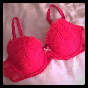 Victoria's Secret lined lace Demi (36C)