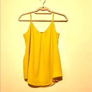 Yellow Spaghetti Strap