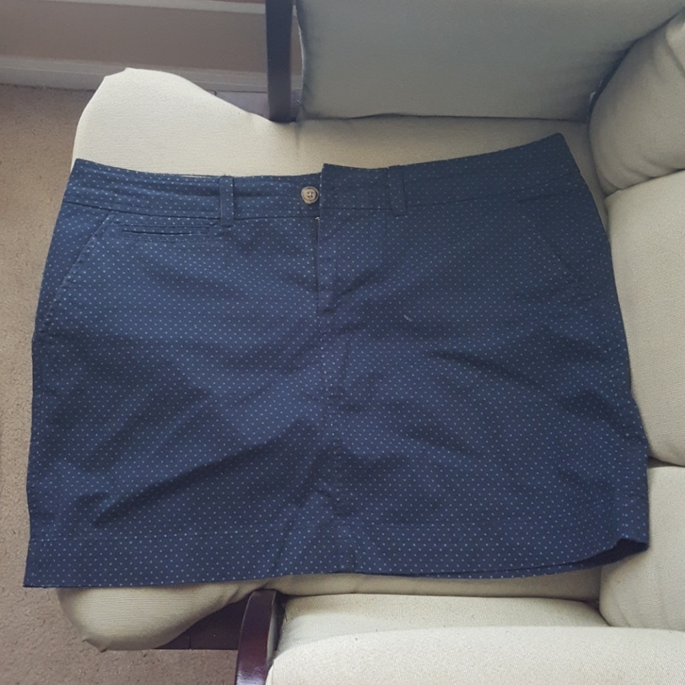 polka dot skirt