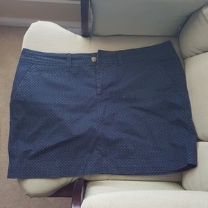polka dot skirt