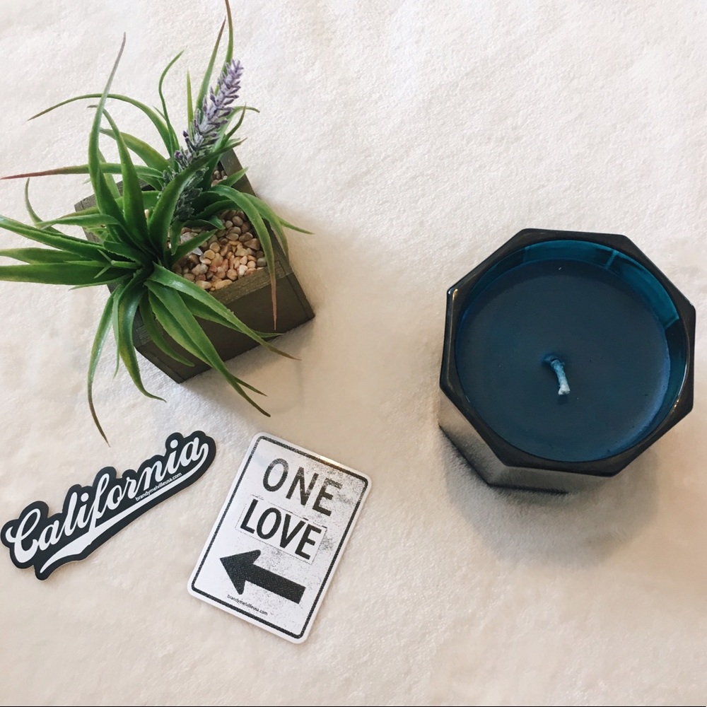 Makers of Wax Goods Candle -- Deep Ocean Scent