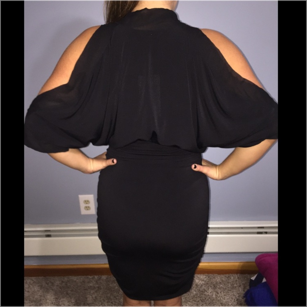 NEW WITH TAGS Betsy Moss Black Cocktail Dress