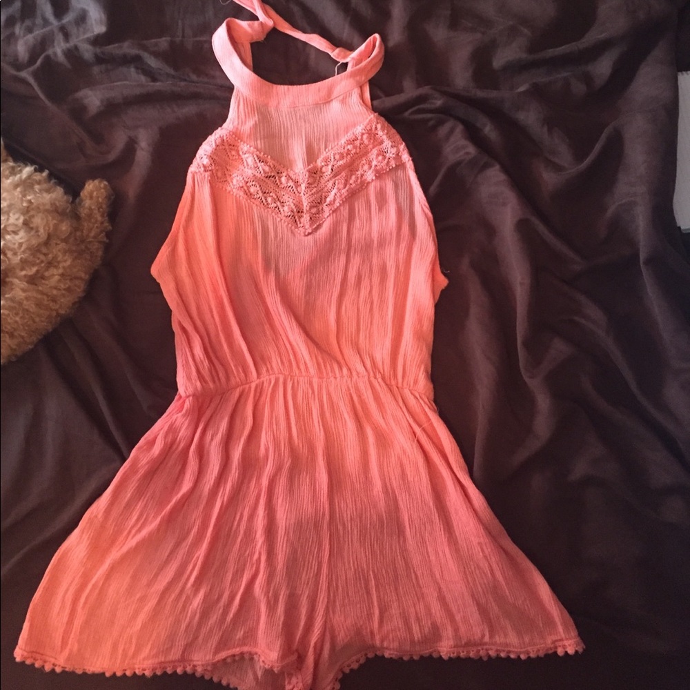 Pink romper