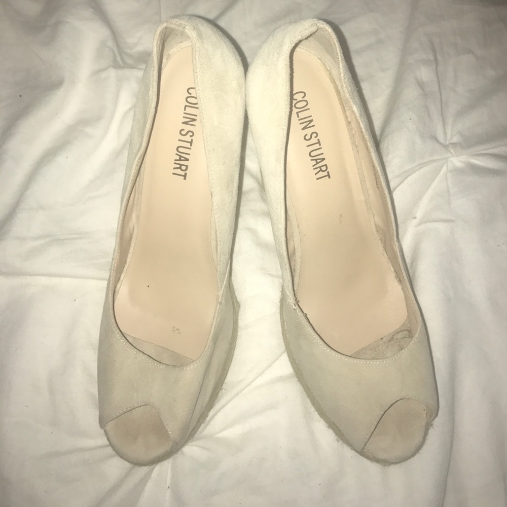 Colin Stuart wedges- tan