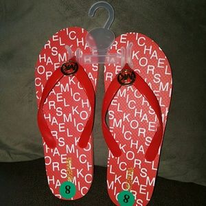 Michael kors flip flops