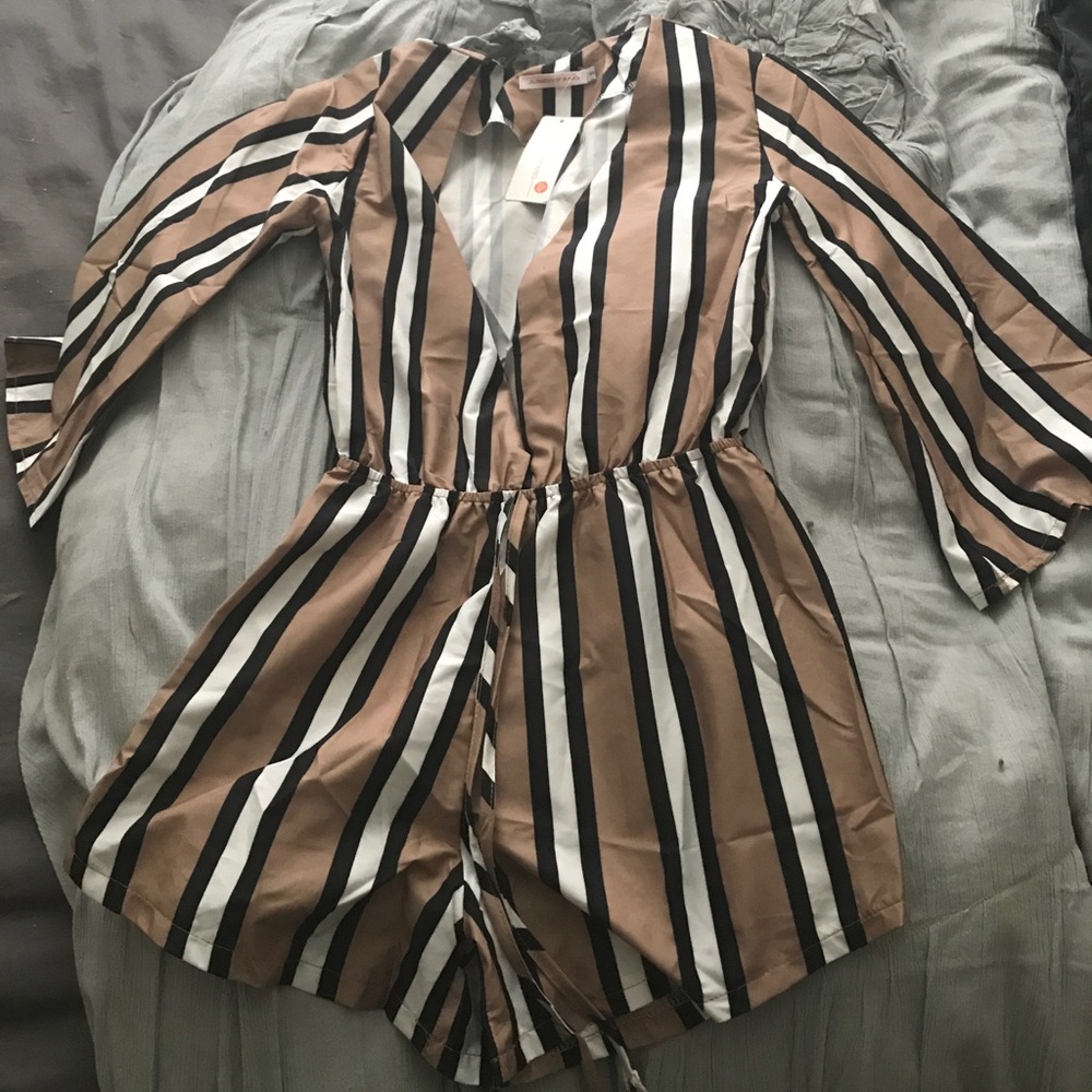 Striped Romper