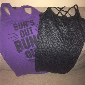 Bundle workout tanks.