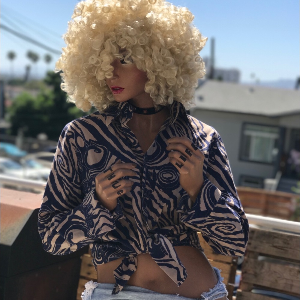 Retro Moschino Jeans Button Up