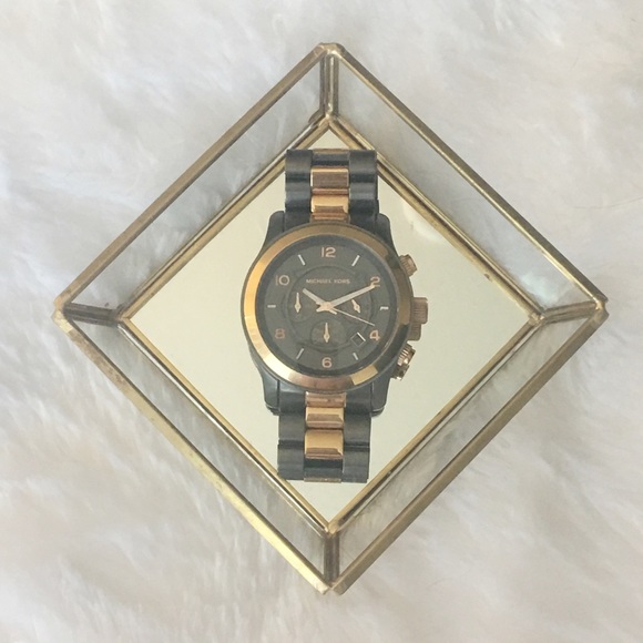 Michael Kors Large Two Tone Chronograph Watch - Picture 2 of 4