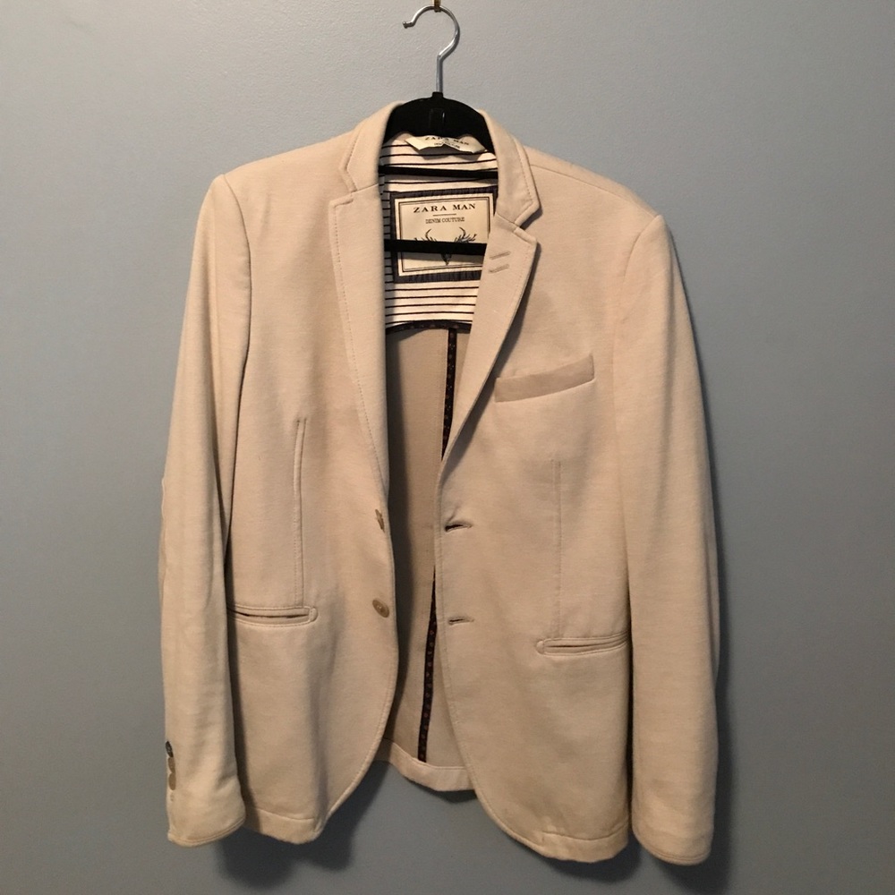 Zara off white blazer