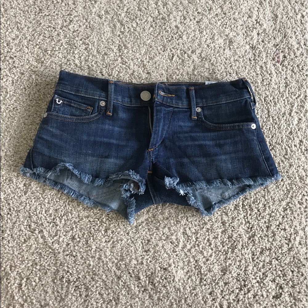 True Religion Jean Shorts