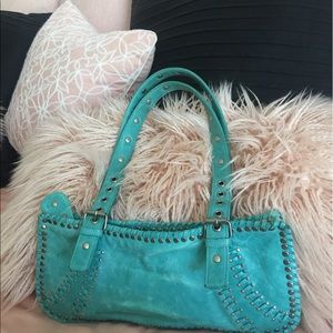 SABRINA GENUINE LEATHER HANDBAG