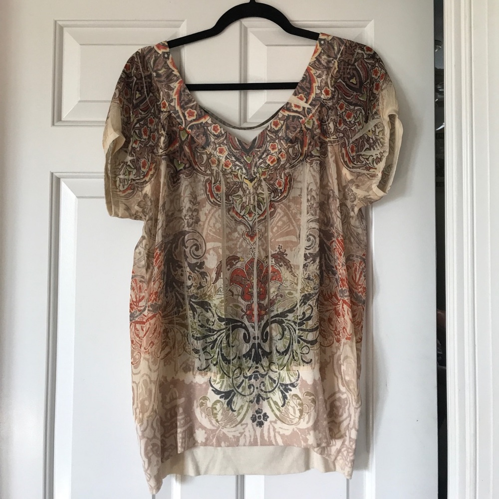 Sheer shirt