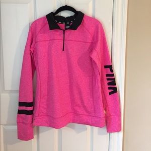 Bright pink Victoria Secret sweatshirt