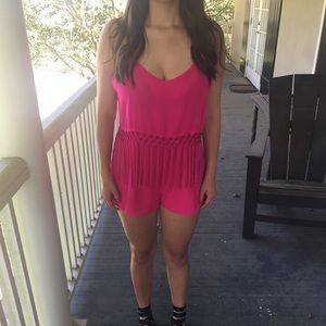 Fringe Benefits Romper