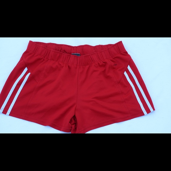 Red work out shorts from Champion. - Picture 1 of 1