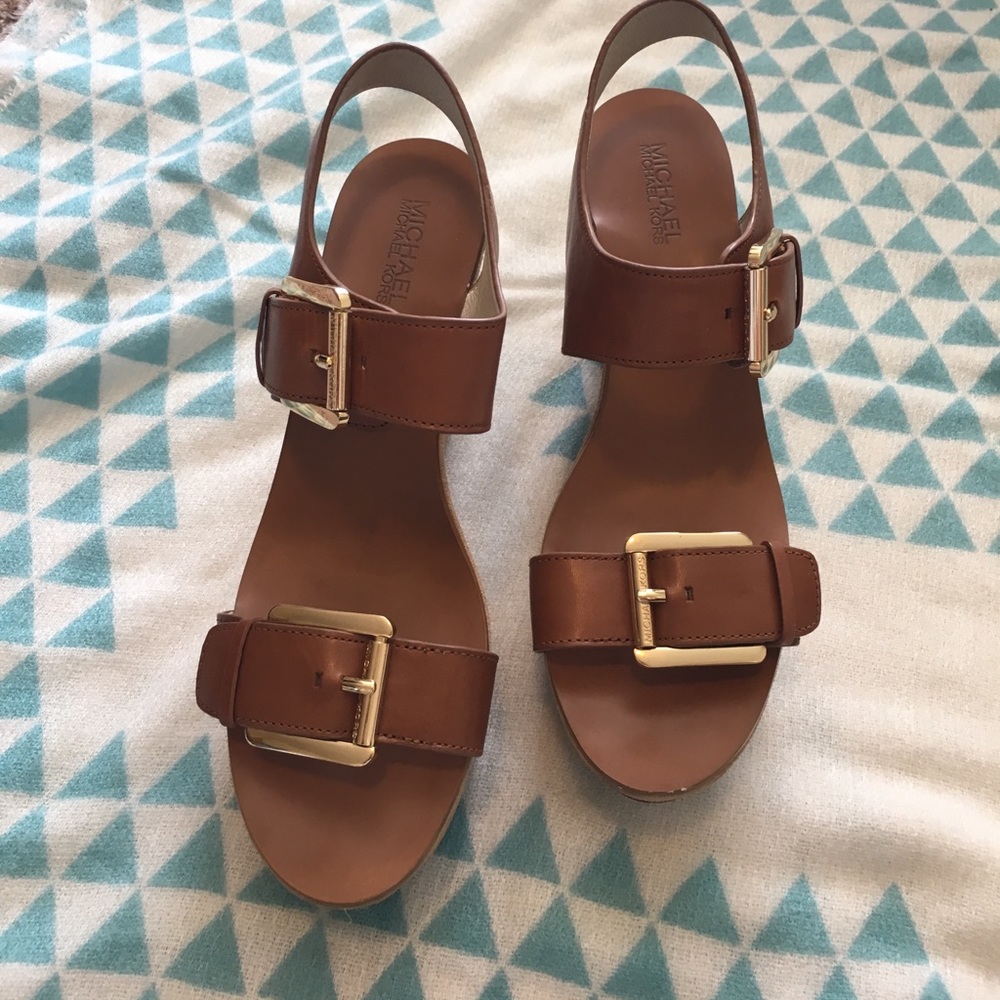 MICHAEL Kors Buckle Wedge