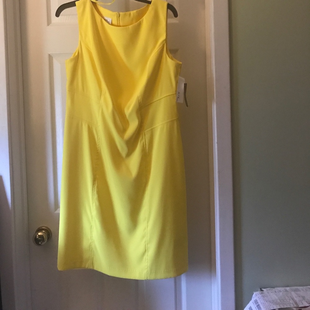 Sunshine Yellow Alyx Sheath Dress- Brand New !