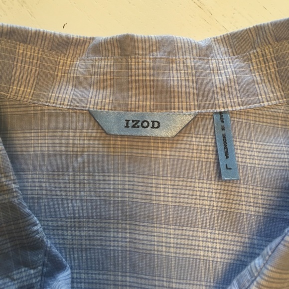 IZOD Women's Short Sleeve T-Shirt - Blue, Cap Sleeve, Twist Hem, Soft Polyester-Rayon Blend, Size Small - View #8