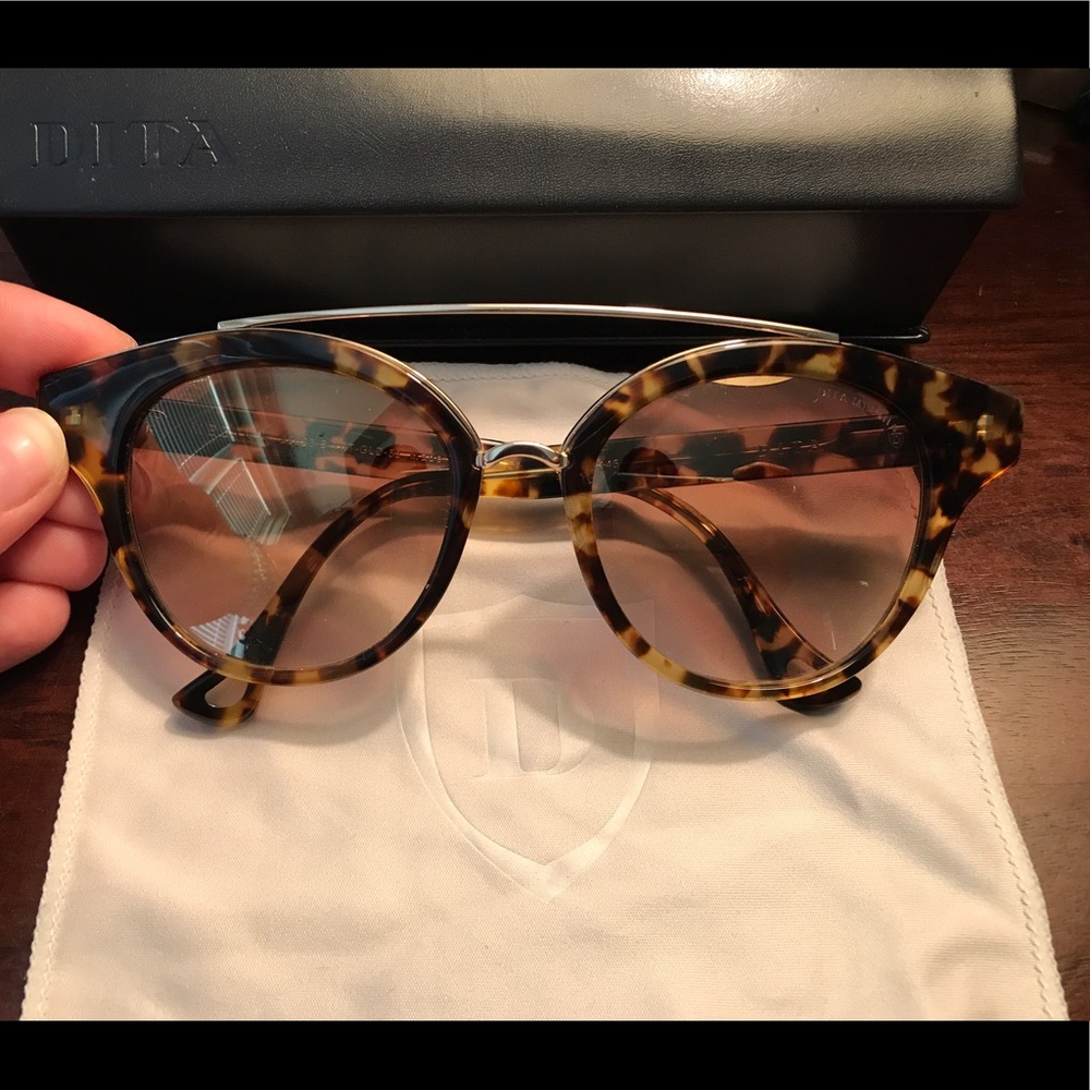 DITA Medina tortoise sunglasses