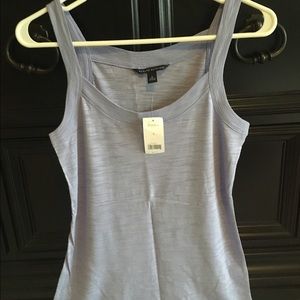2 small Banana Republic tanks, pink and purple.