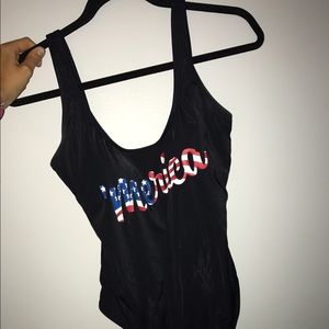LA Hearts 'merica one piece swimsuit