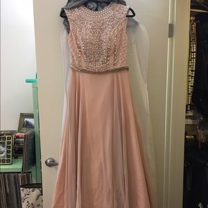 Formal Blush Pink JVN by Jovani Dress