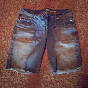 DKNY jean shorts