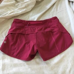 lululemon running shorts