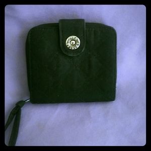 Small Black Vera Bradley Wallet