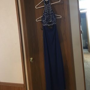 two piece prom dress