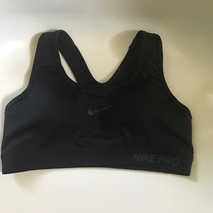Padded Nike Pro sports bra