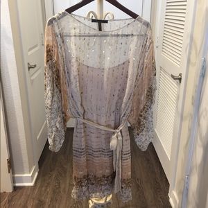 BCBGMaxAzria neutral patterned dress - sz. L