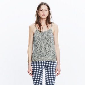 Madewell button-back sweater tank