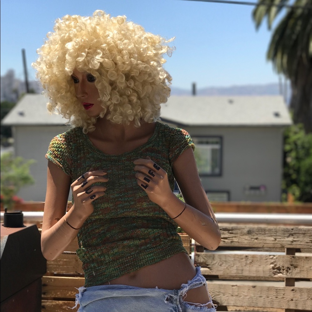 Retro Knit Charlotte Russe Top