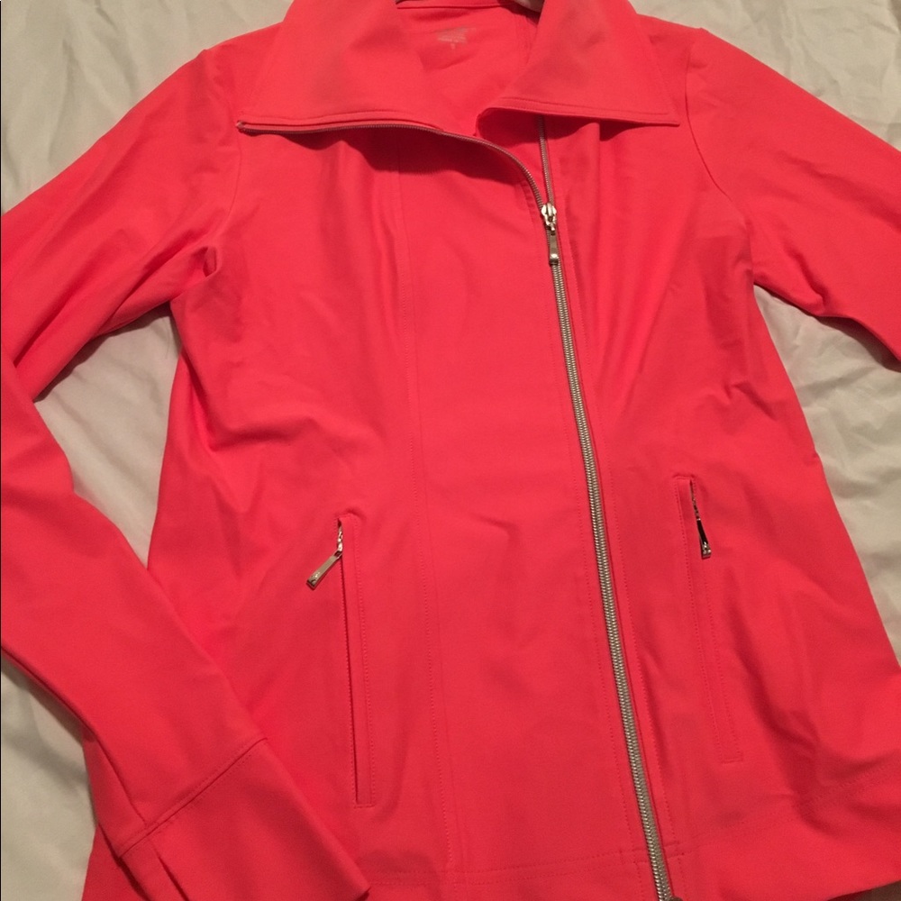 Jet Set Jacket - Sherbet/Tangerine