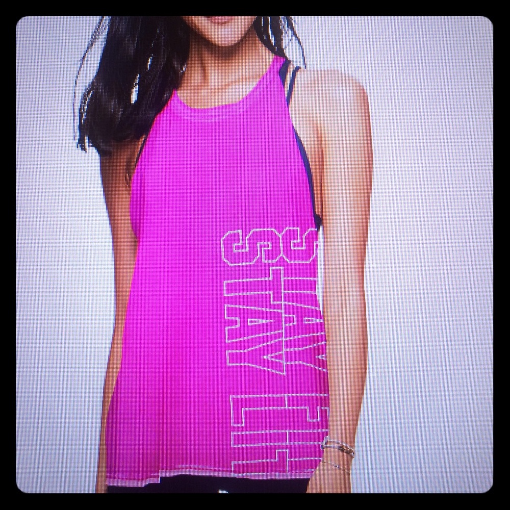Hot pink super soft tank NWT