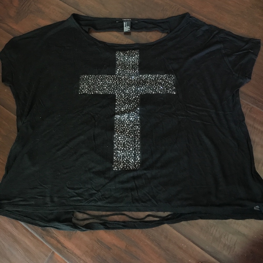 Strappy back loose fit top