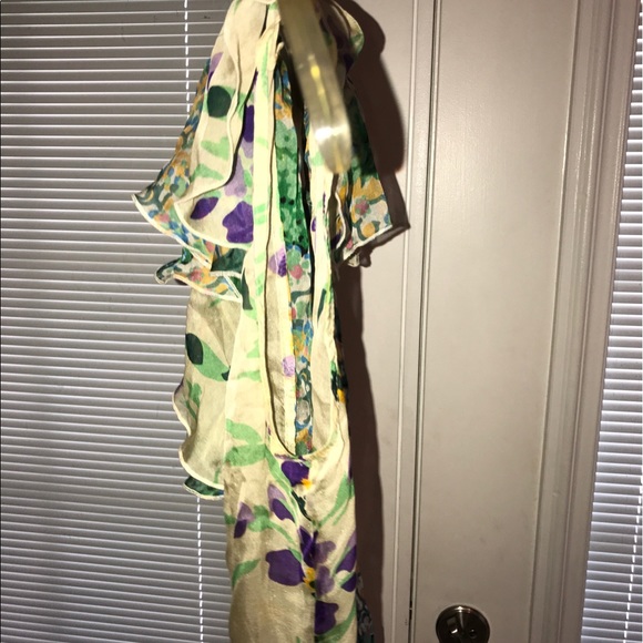 Zara Woman's Floral Blouse/Vest Size M - Picture 6 of 8