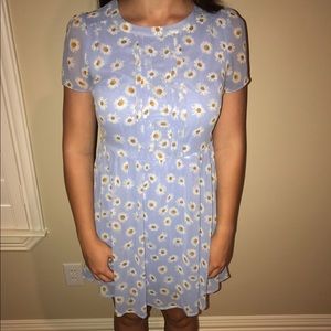 Periwinkle Daisy Dress