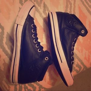 Original black leather converse