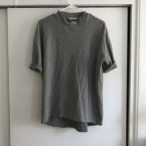 Zara high neck tee Zara high neck tee