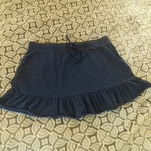 So Wear It Declare It- Navy blue cotton skirt