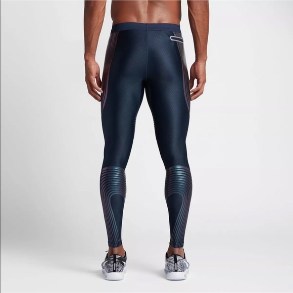 Nike Power Speed Running Tights NWT 717750-411 - Picture 2 of 6