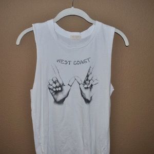 John Galt Graphic Muscle tee