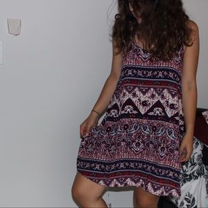 Flowy boho dress