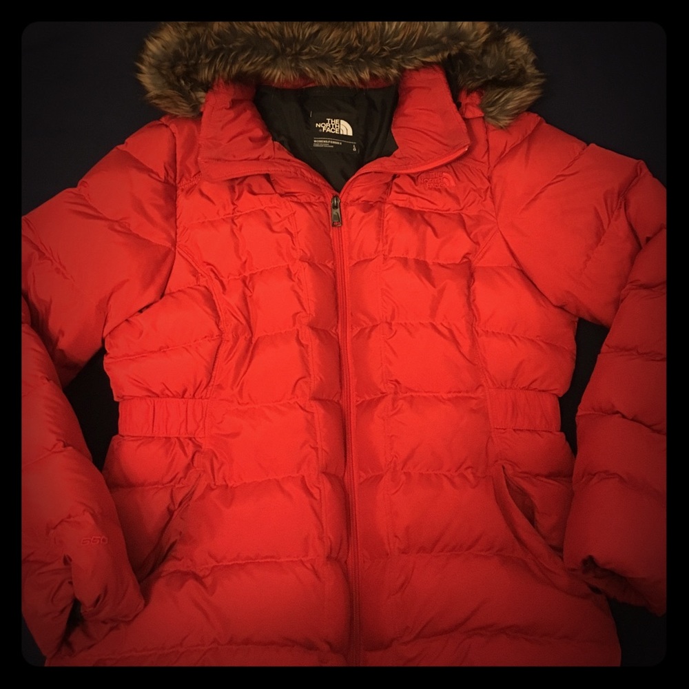 Woman's Red North Face Jacket