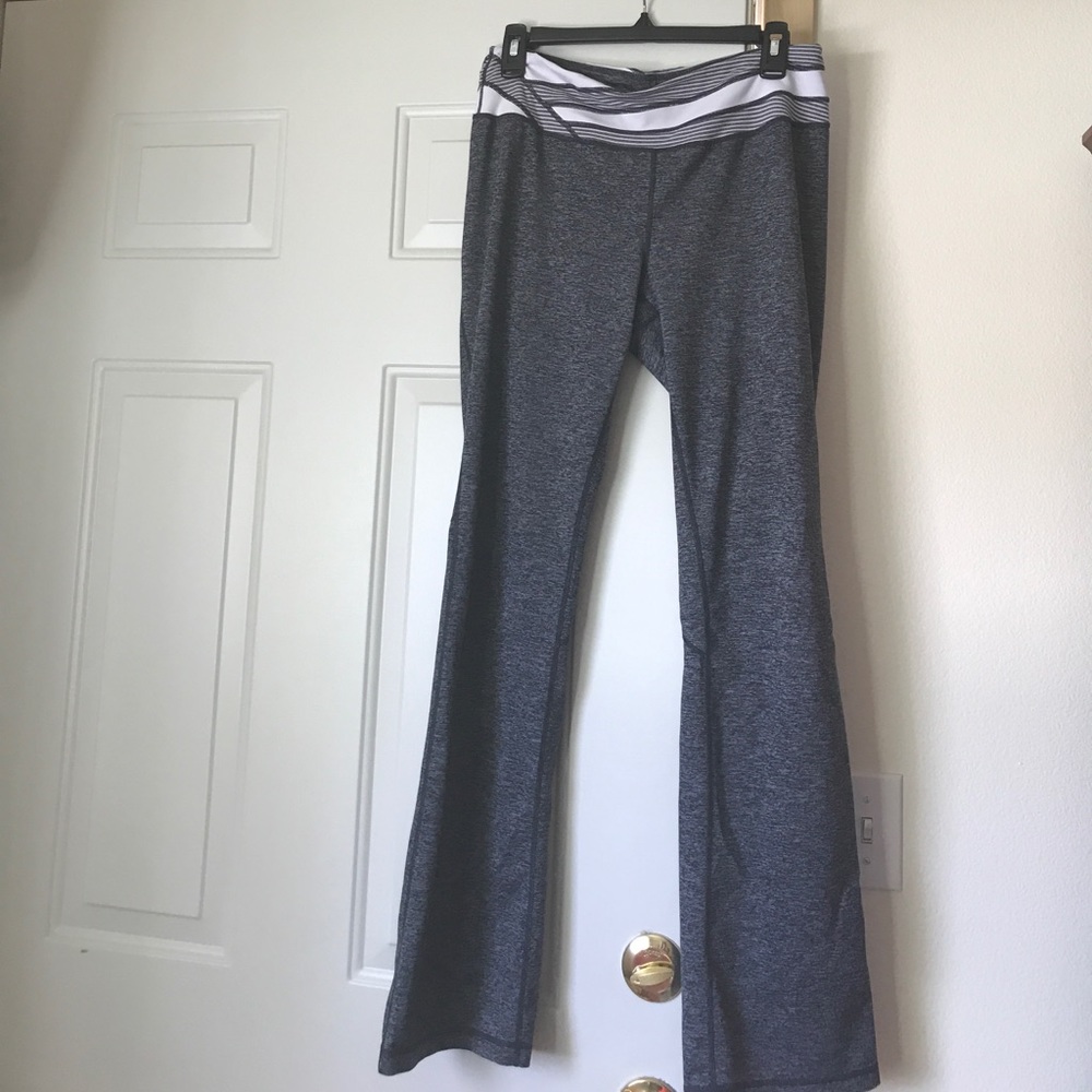 Zella 'Barely Flare Booty' Cross Dye Yoga Pants