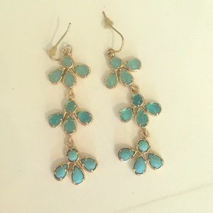 Kendra Scott earrings - turquoise ombré