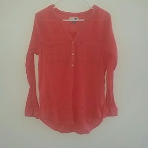 Peach colored tunic